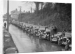 Cars parked at the MCC Lands End Trial, Launceston, Cornwall, 1930 by Bill Brunell