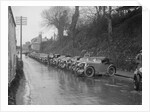 Cars parked at the MCC Lands End Trial, Launceston, Cornwall, 1930 by Bill Brunell