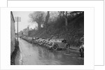 Cars parked at the MCC Lands End Trial, Launceston, Cornwall, 1930 by Bill Brunell