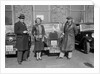 SA Crabtree and Kitty Brunell beside their Crossley cars at the RAC Rally, 1932 by Bill Brunell