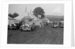 MG SA and MG 18/80 at Shelsley Walsh, Worcestershire, during the Blackpool Rally, 1937 by Bill Brunell