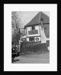 Kitty Brunell's Standard 16 outside Ye Olde Fighting Cocks inn, St Albans, Hertfordshire, 1930s by Bill Brunell