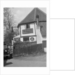 Kitty Brunell's Standard 16 outside Ye Olde Fighting Cocks inn, St Albans, Hertfordshire, 1930s by Bill Brunell