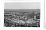 Ford Day at Brooklands motor racing circuit, Surrey, 1930s by Bill Brunell