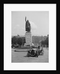 Bentley EXP3  in front of the statue of King Alfred, High Street, Winchester, Hampshire, c1920s by Bill Brunell