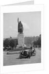 Bentley EXP3  in front of the statue of King Alfred, High Street, Winchester, Hampshire, c1920s by Bill Brunell