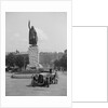 Bentley EXP3  in front of the statue of King Alfred, High Street, Winchester, Hampshire, c1920s by Bill Brunell