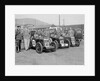 Three MG C type Midgets at the RAC TT Race, Ards Circuit, Belfast, 1932 by Bill Brunell