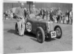 MG C type Midget of Frank Stanley Barnes at the RAC TT Race, Ards Circuit, Belfast, 1932 by Bill Brunell