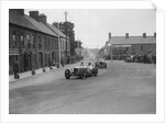 Edgar Maclure's Riley leading Tim Birkin's Alfa Romeo, RAC TT Race, Ards Circuit, Belfast, 1932 by Bill Brunell