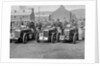Three MG C type Midgets at the RAC TT Race, Ards Circuit, Belfast, 1932 by Bill Brunell