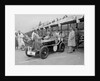MG C type Midget of Cyril Paul in the pits at the RAC TT Race, Ards Circuit, Belfast, 1932 by Bill Brunell