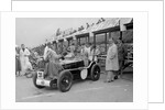 MG C type Midget of Cyril Paul in the pits at the RAC TT Race, Ards Circuit, Belfast, 1932 by Bill Brunell