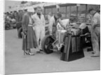 MG C type Midget of Hugh Hamilton in the pits at the RAC TT Race, Ards Circuit, Belfast, 1932 by Bill Brunell