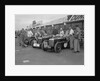 Three MG C type Midgets in the pits at the RAC TT Race, Ards Circuit, Belfast, 1932 by Bill Brunell