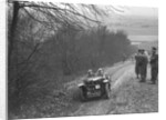 MG J2 competing in a trial, Crowell Hill, Chinnor, Oxfordshire, 1930s by Bill Brunell