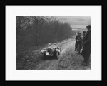 Singer 2-seater sports competing in a trial, Crowell Hill, Chinnor, Oxfordshire, 1930s by Bill Brunell