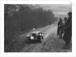 Singer 2-seater sports competing in a trial, Crowell Hill, Chinnor, Oxfordshire, 1930s by Bill Brunell