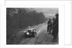 Singer 2-seater sports competing in a trial, Crowell Hill, Chinnor, Oxfordshire, 1930s by Bill Brunell