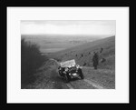 Morris Minor 2-seater competing in a trial, Crowell Hill, Chinnor, Oxfordshire, 1930s by Bill Brunell