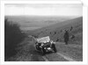 Morris Minor 2-seater competing in a trial, Crowell Hill, Chinnor, Oxfordshire, 1930s by Bill Brunell