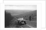 Morris Minor 2-seater competing in a trial, Crowell Hill, Chinnor, Oxfordshire, 1930s by Bill Brunell