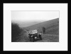 Morris Minor competing in a trial, Crowell Hill, Chinnor, Oxfordshire, 1930s by Bill Brunell