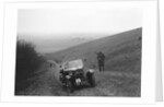 Morris Minor competing in a trial, Crowell Hill, Chinnor, Oxfordshire, 1930s by Bill Brunell