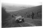Singer Le Mans competing in a trial, Crowell Hill, Chinnor, Oxfordshire, 1930s by Bill Brunell