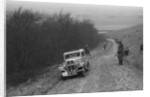 Standard Little Nine saloon competing in a trial, Crowell Hill, Chinnor, Oxfordshire, 1930s by Bill Brunell