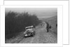Standard Little Nine saloon competing in a trial, Crowell Hill, Chinnor, Oxfordshire, 1930s by Bill Brunell