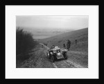 Singer 2-seater sports competing in a trial, Crowell Hill, Chinnor, Oxfordshire, 1930s by Bill Brunell