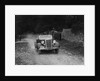 Ford V8 drophead competing in a motoring trial, Nailsworth Ladder, Gloucestershire, 1930s by Bill Brunell