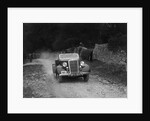 Ford V8 drophead competing in a motoring trial, Nailsworth Ladder, Gloucestershire, 1930s by Bill Brunell