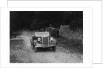 Ford V8 drophead competing in a motoring trial, Nailsworth Ladder, Gloucestershire, 1930s by Bill Brunell