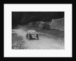 Singer 2-seater sports competing in a motoring trial, Nailsworth Ladder, Gloucestershire, 1930s. by Bill Brunell