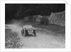 Singer 2-seater sports competing in a motoring trial, Nailsworth Ladder, Gloucestershire, 1930s. by Bill Brunell