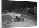 Special trials car competing in a motoring trial, Nailsworth Ladder, Gloucestershire, 1930s. by Bill Brunell