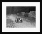 Triumph open tourer competing in a motoring trial, Nailsworth Ladder, Gloucestershire, 1930s. by Bill Brunell