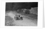 Triumph open tourer competing in a motoring trial, Nailsworth Ladder, Gloucestershire, 1930s. by Bill Brunell