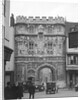 Austin 7 Chummy and Daimler d-back limousine, Christ Church Gate, Canterbury, Kent, c1920s by Bill Brunell