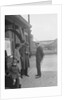 Group of people outside a Metropolitan Line railway station, London, 1930s. by Bill Brunell