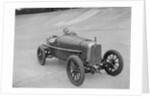 Aston Martin of GC Stead on the Members Banking at Brooklands, Surrey, c1920s by Bill Brunell