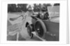 Woman in a BSA car feeding a deer in Richmond Park, Surrey, c1920s by Bill Brunell