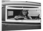Kitty Brunell behind the wheel of a Talbot 14/45, c1930 by Bill Brunell