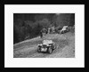 MG TA of RE Rushbrook competing in the MCC Edinburgh Trial, Roxburghshire, Scotland, 1938 by Bill Brunell