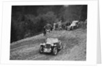 MG TA of RE Rushbrook competing in the MCC Edinburgh Trial, Roxburghshire, Scotland, 1938 by Bill Brunell