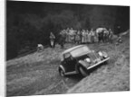 Ford V8 of J Cleland competing in the MCC Edinburgh Trial, Roxburghshire, Scotland, 1938 by Bill Brunell