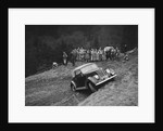 Ford V8 of J Cleland competing in the MCC Edinburgh Trial, Roxburghshire, Scotland, 1938 by Bill Brunell