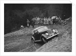 Ford V8 of J Cleland competing in the MCC Edinburgh Trial, Roxburghshire, Scotland, 1938 by Bill Brunell
